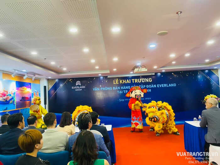 Vua Trang Trí Event cho thuê dịch vụ múa lân khai trương giá tốt tại TPHCM
