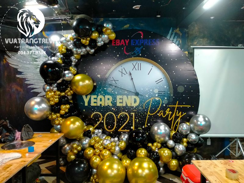 trang tri background tiec tat nien year end party 29